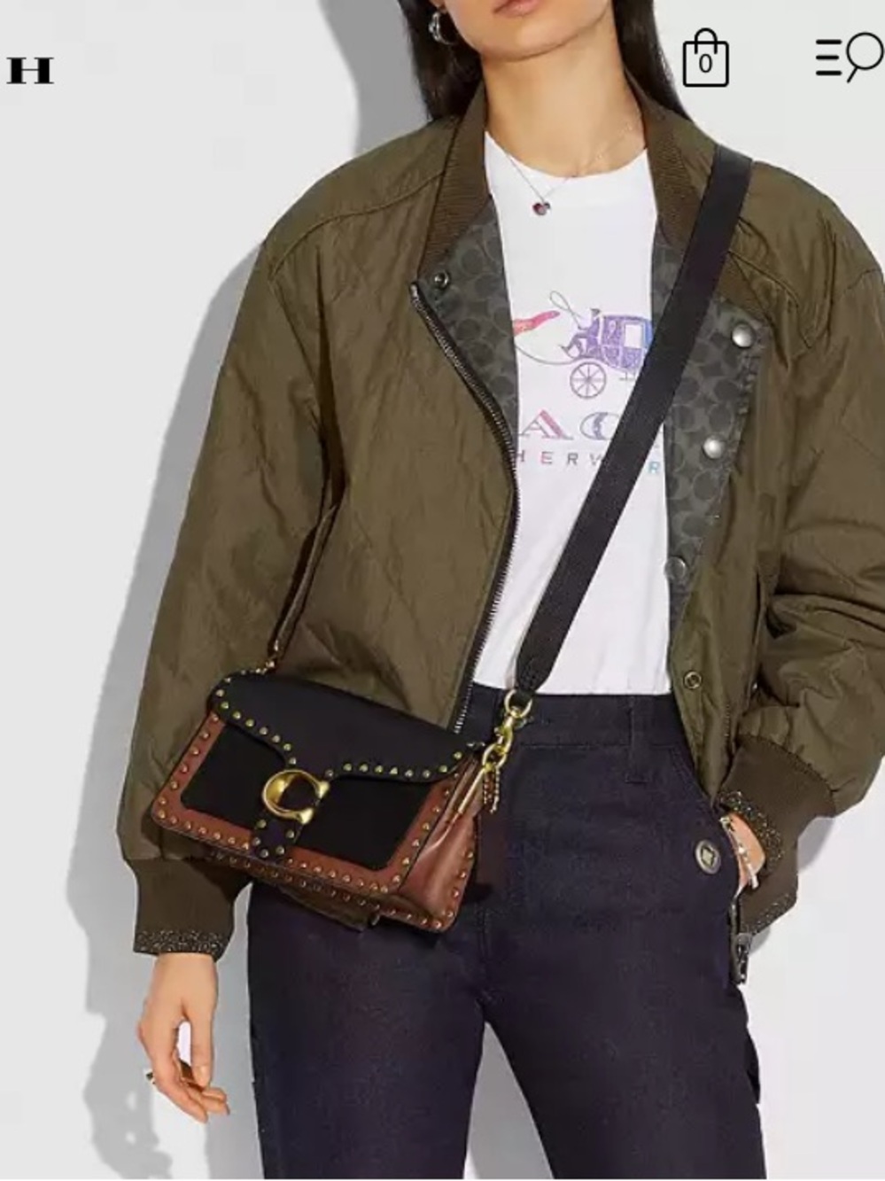 Coach Tabby Shoulder Bag 26 - Picture 2 of 12